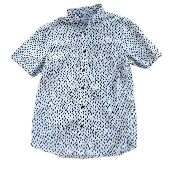 Old Navy | Button Down Short Sleeve Patterned Shirt | Size Small - Picture 1 of 4